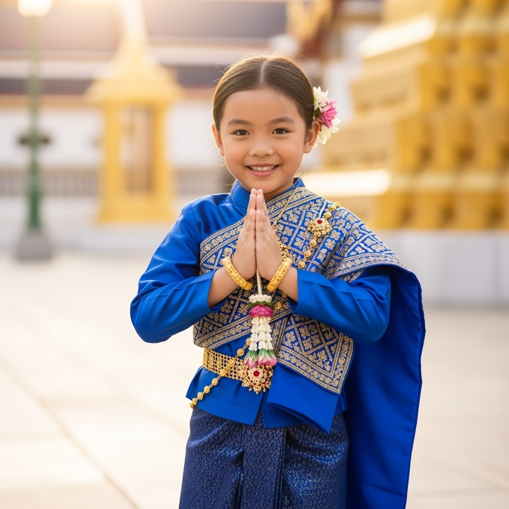 Kids Thai Outfit