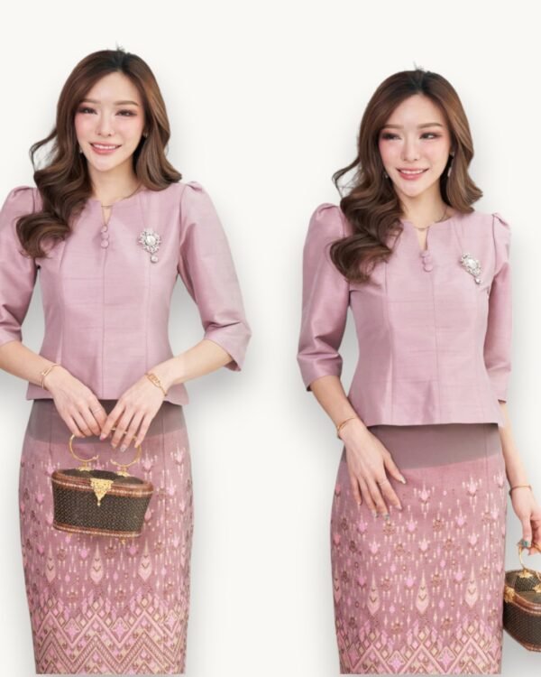The Ubon Thai Silk Set (Blush Rose)