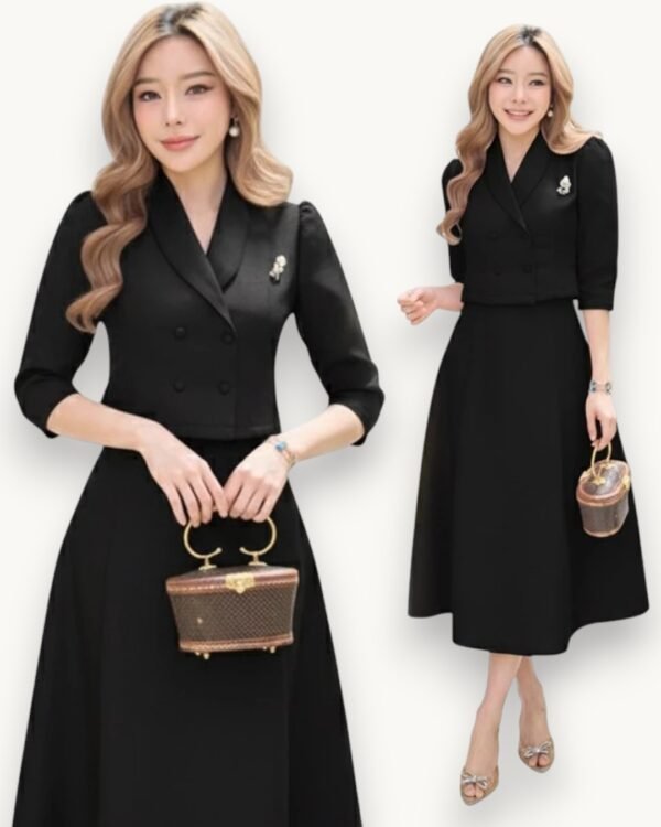 The Ratana Thai Silk Set (Onyx Noir)