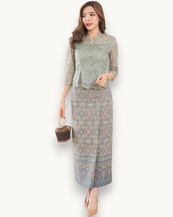 The Ploy Thai Silk Set (Serene Teal)