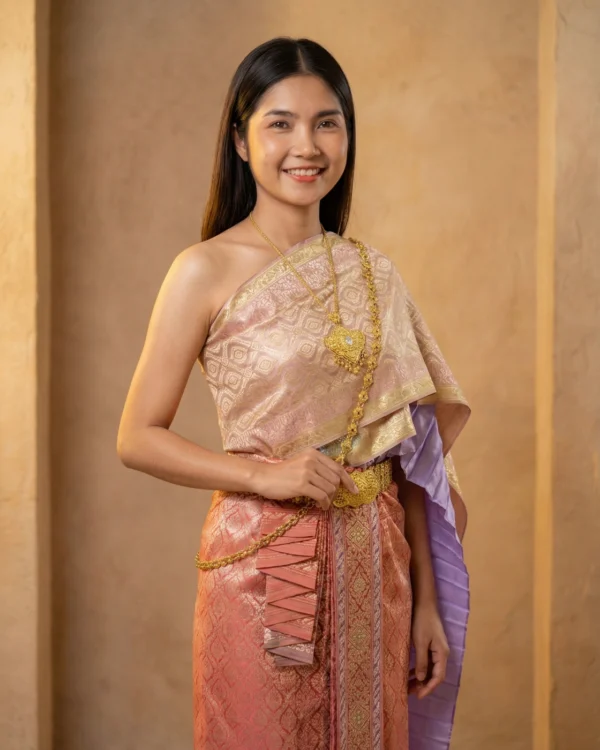 The Malai Thai Silk Set (Royal Collection)