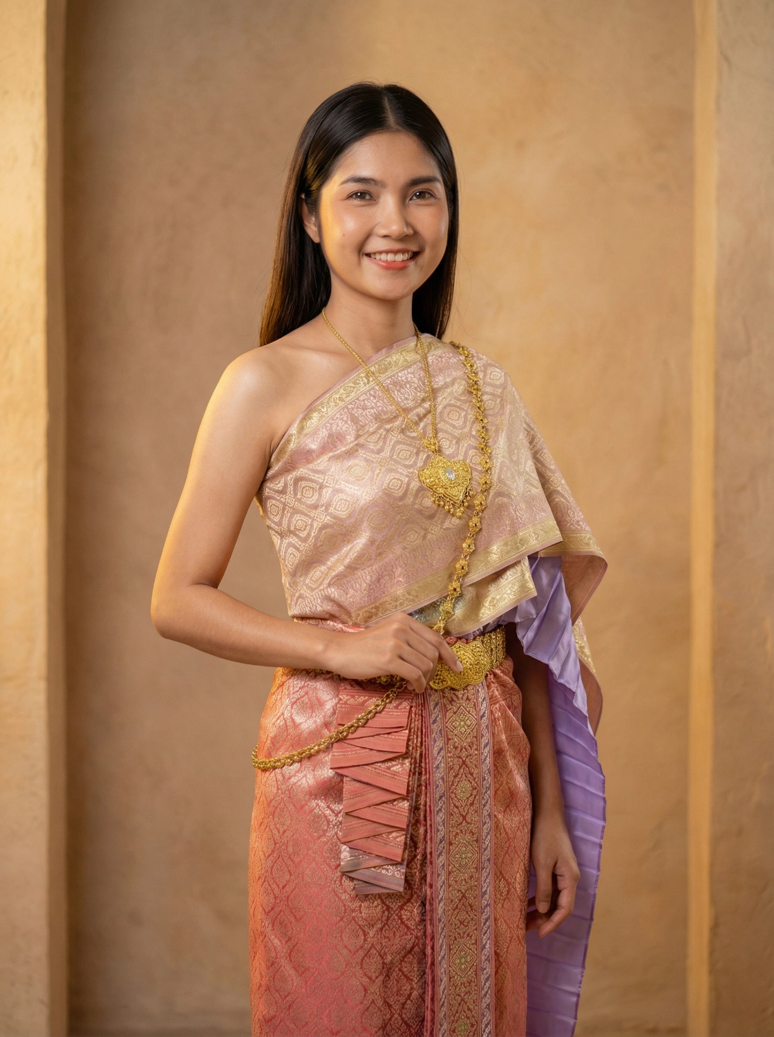 The Malai Thai Silk Set (Royal Collection)