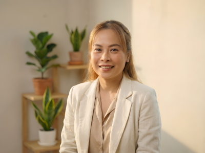 Aiw, founder of Thai Traditional Wear