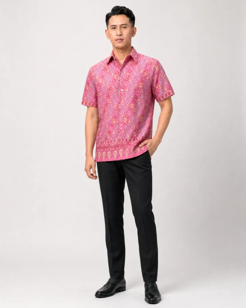 The Decha Thai Men's Lai Kho Shirt