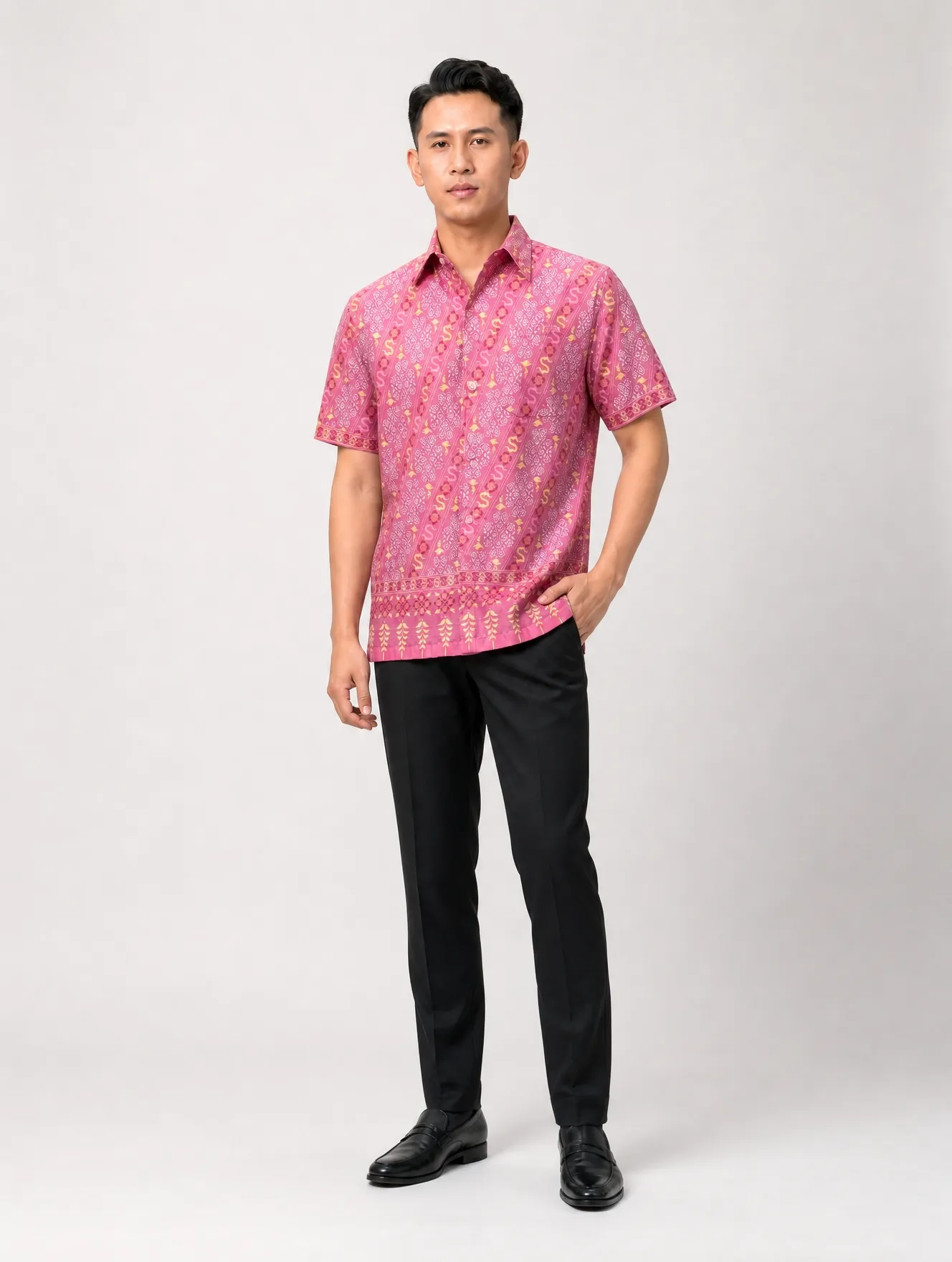 The Decha Thai Men's Lai Kho Shirt