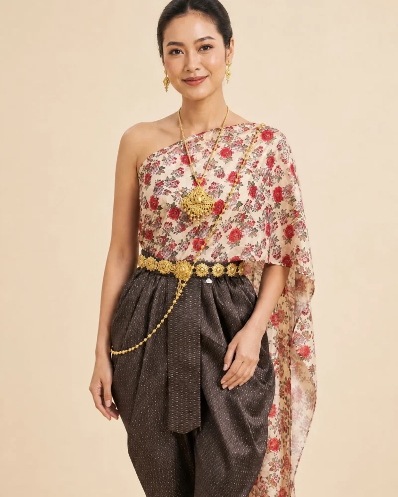 The Anong Thai Sabai & Chong Kraben Set (Songkran Bloom)