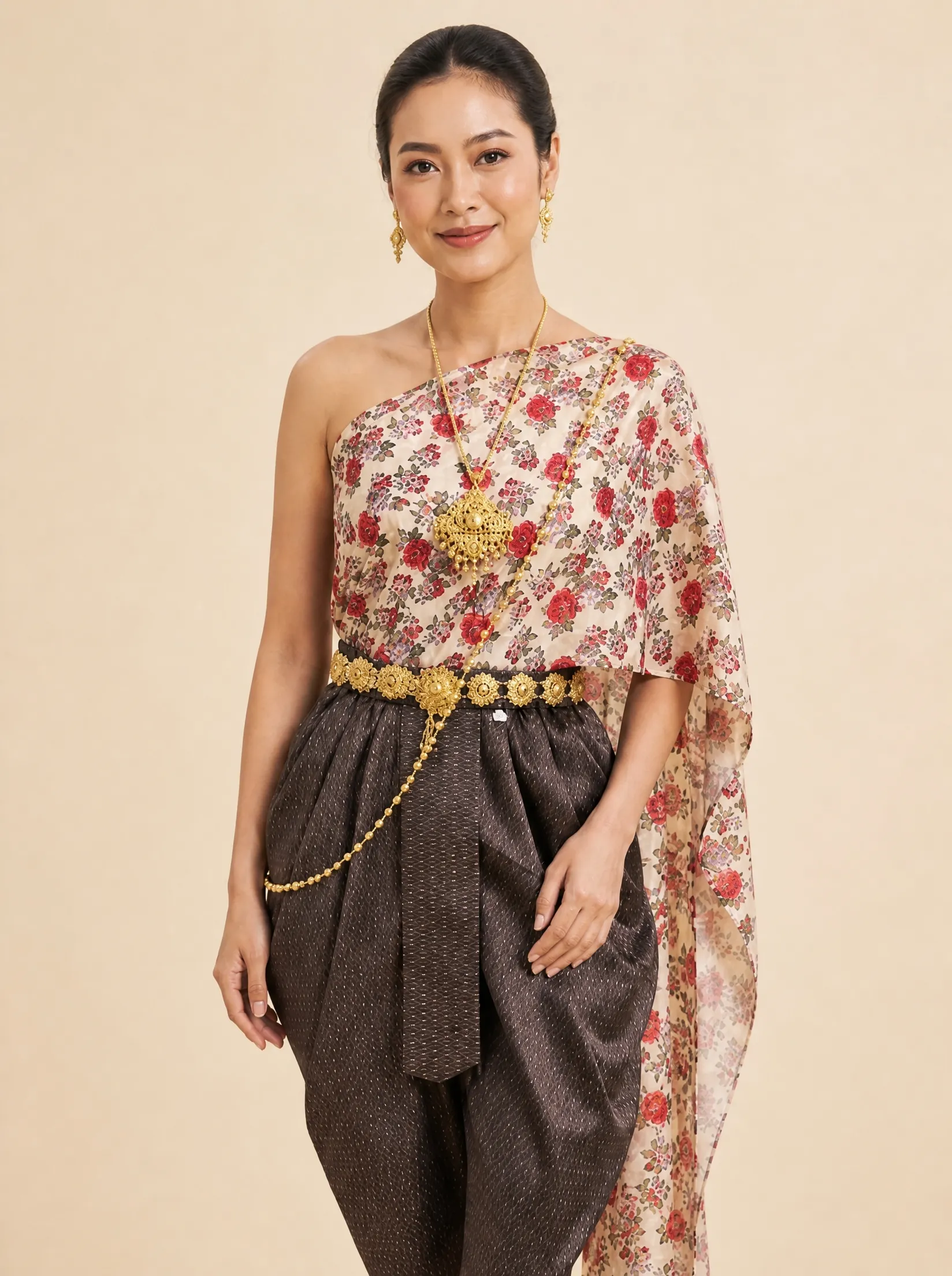 The Anong Thai Sabai & Chong Kraben Set (Songkran Bloom)