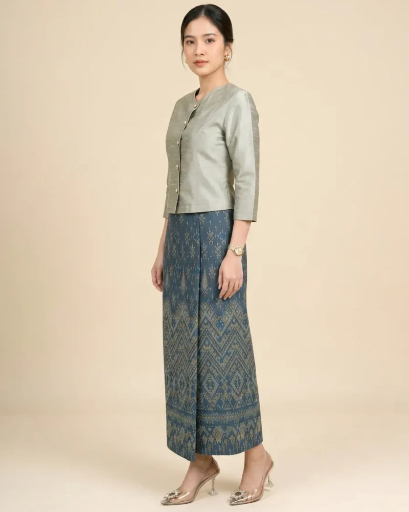 The Duangjai Thai Silk Ruean Ton Set