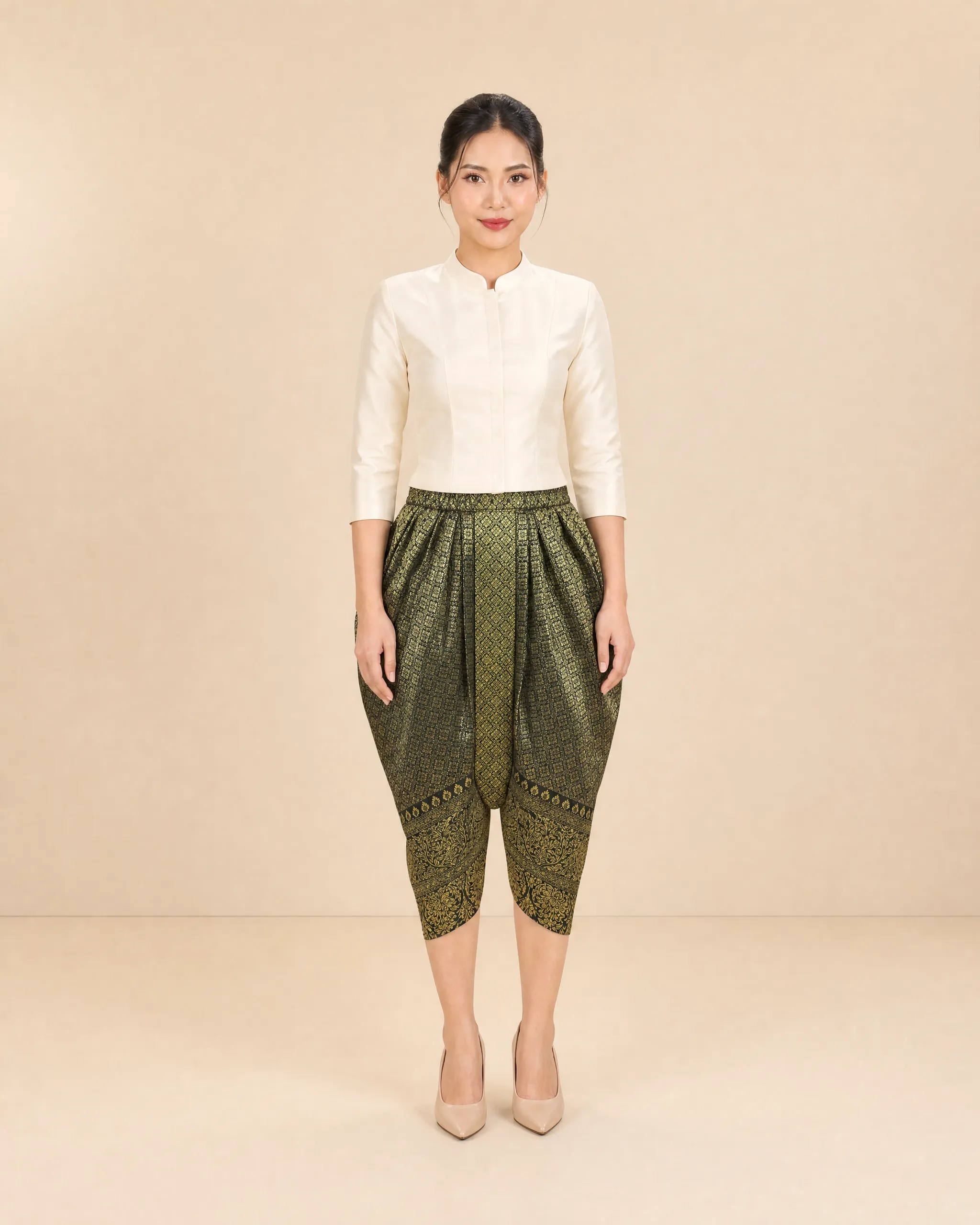 The Kulap Thai Chong Kraben — Phrae Wa Silk - Image 2