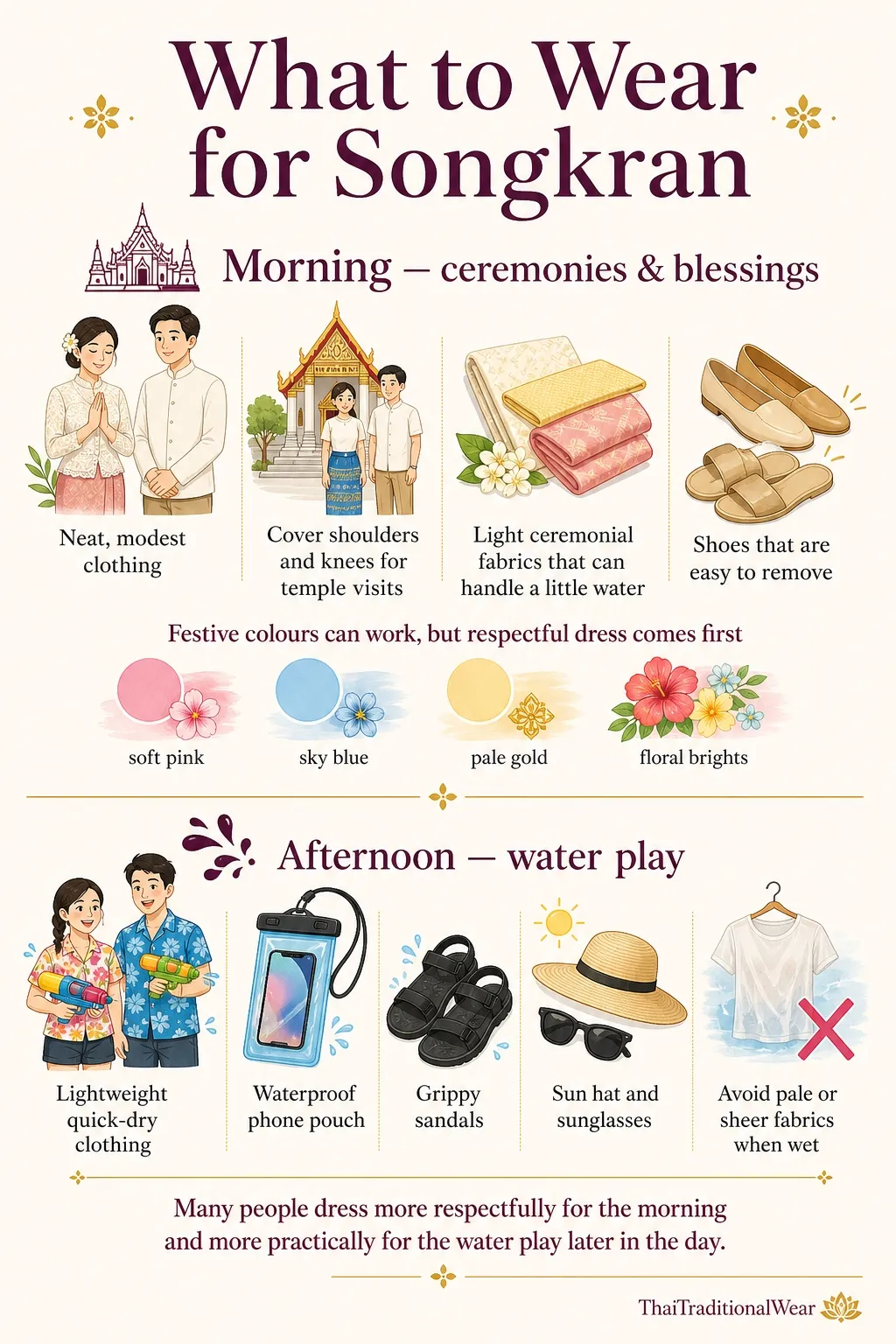 songkran what to wear