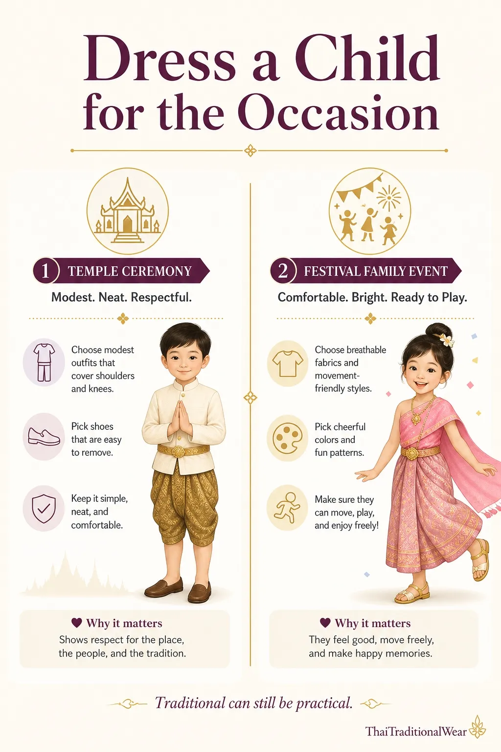 Dress a child for the occasion