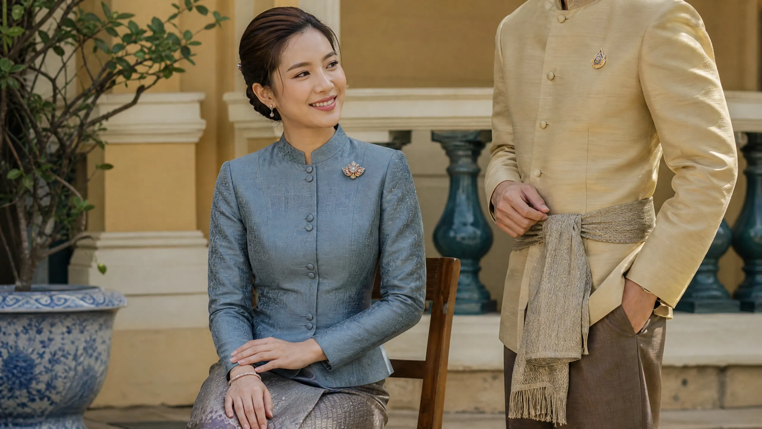 Thai silk collection