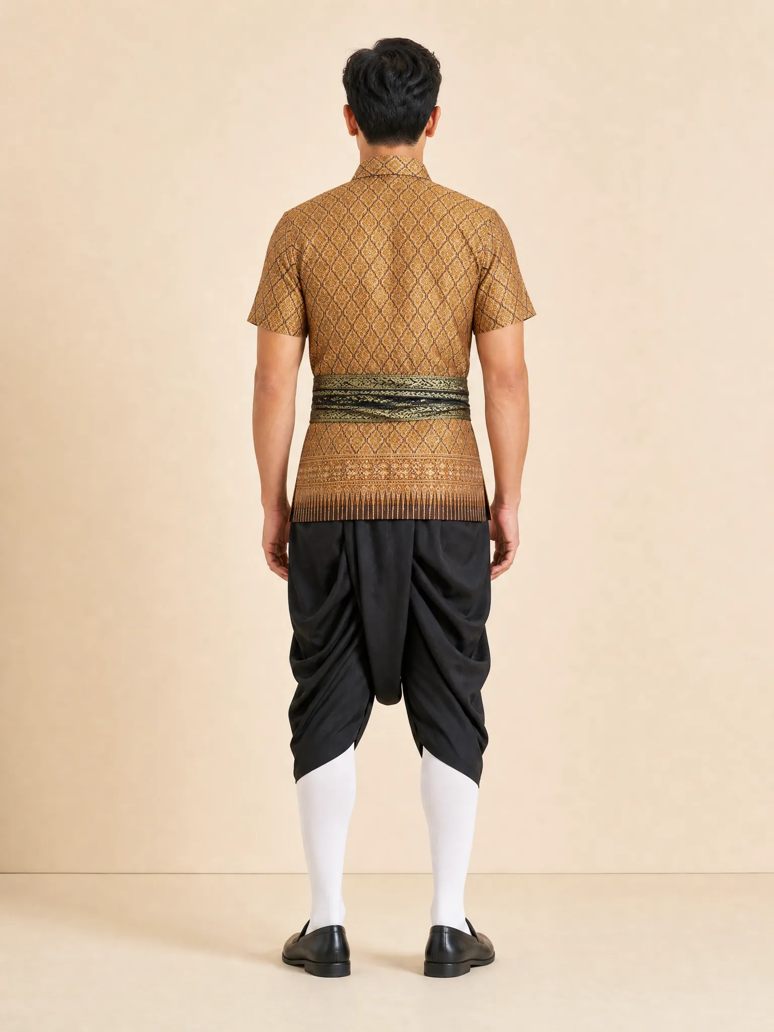 The Det Printed Chut Thai — Elephant Sash (Men's Set) - Image 5
