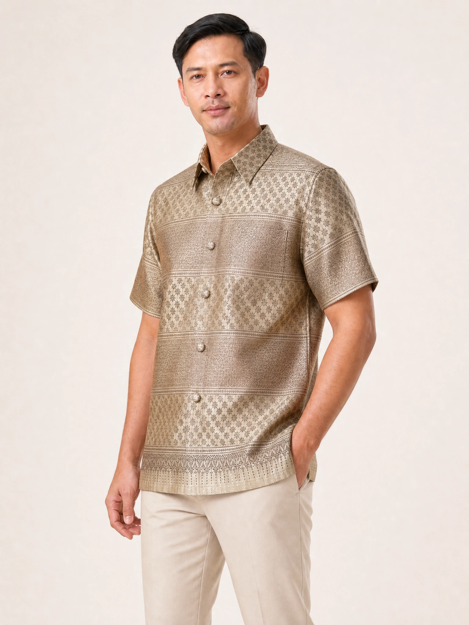 The Narin Thai Collared Shirt - Image 4