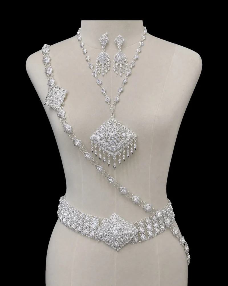 The Araya Silver Thai Bridal Jewellery Set