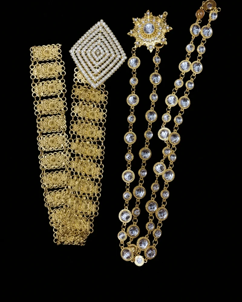 Men's Thai Belt & Sangwan Jewellery Set