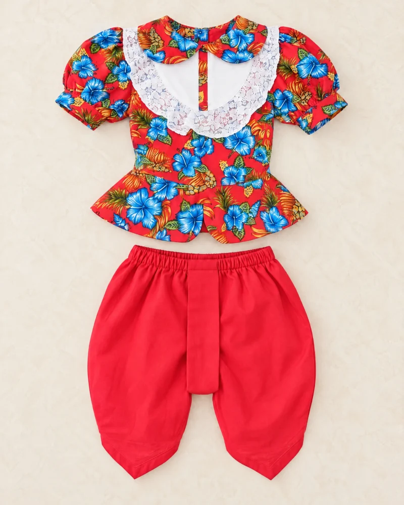 Chanthika red flat lay