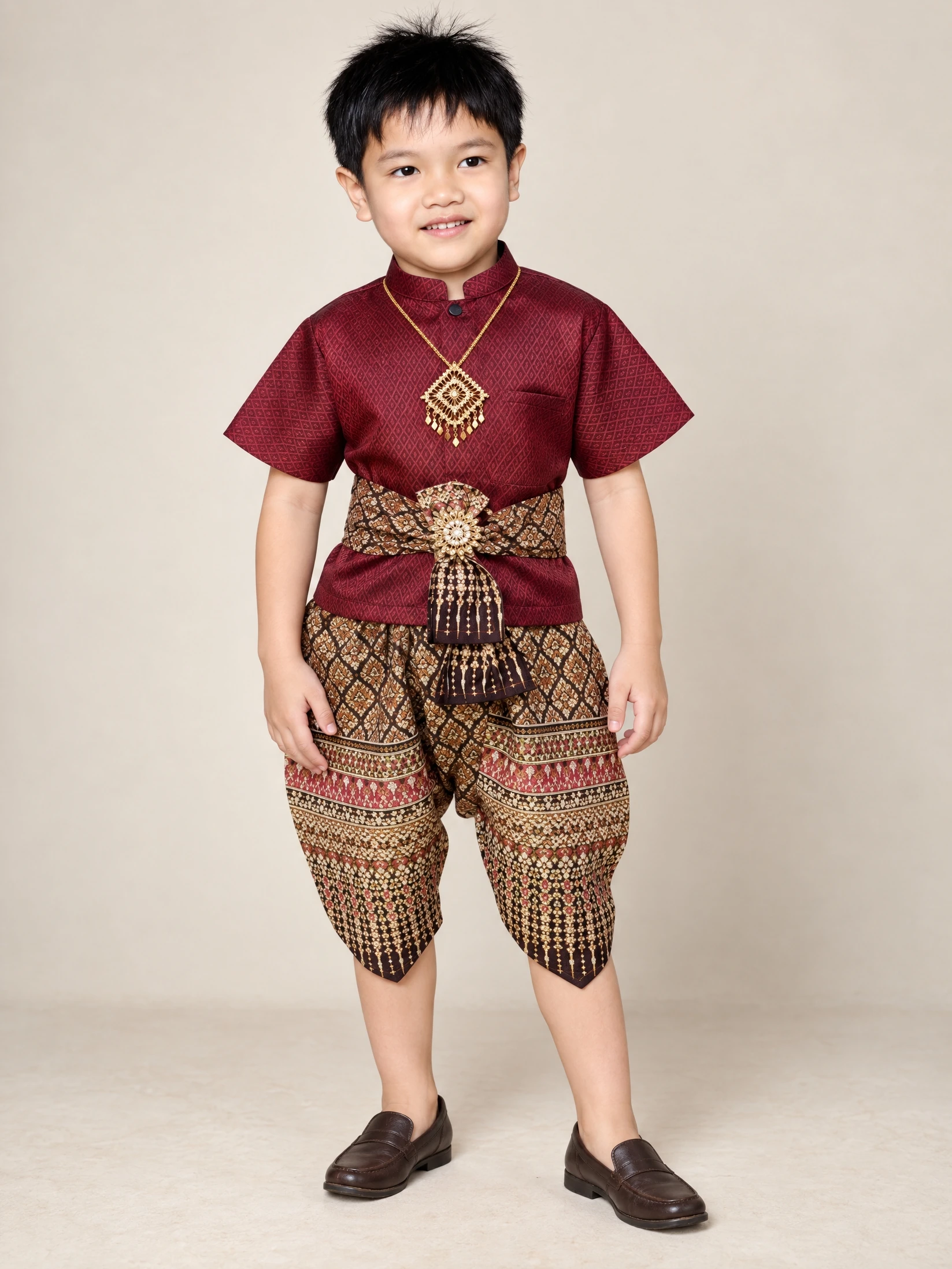 kittiphat burgundy brown front
