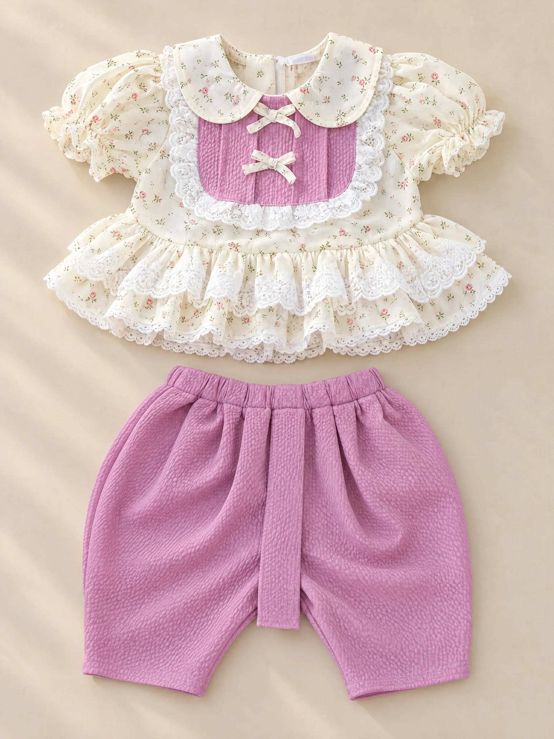 Pimrada Girls' Blouse & Chong Kraben Thai Set - Image 4