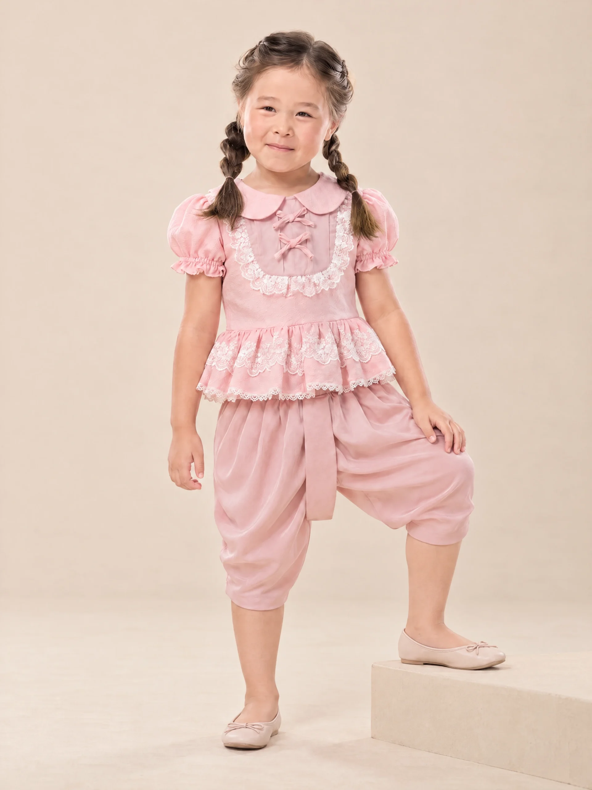 Pimrada Girls' Blouse & Chong Kraben Thai Set - Image 6