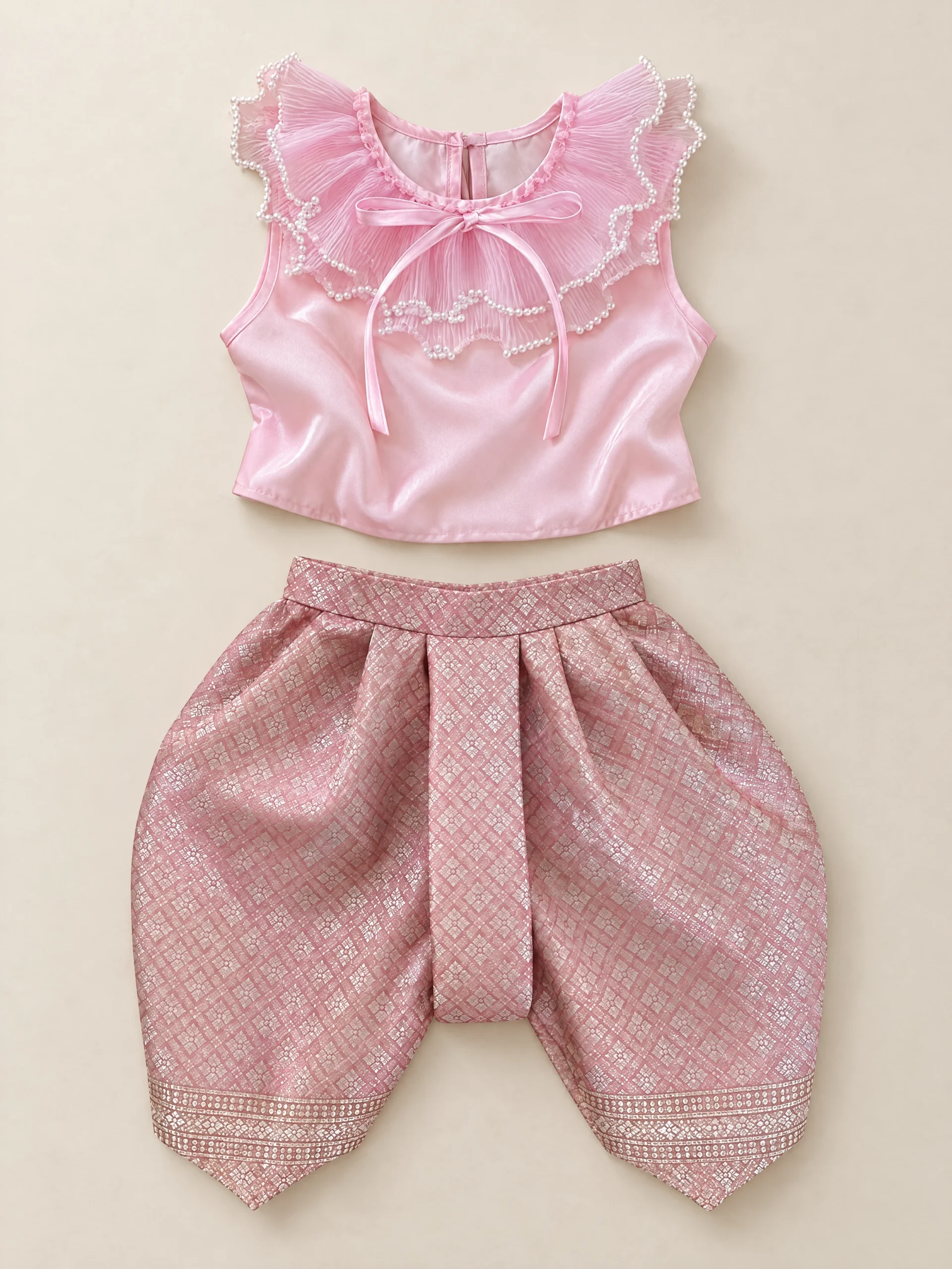 Mukda pastel pink flat